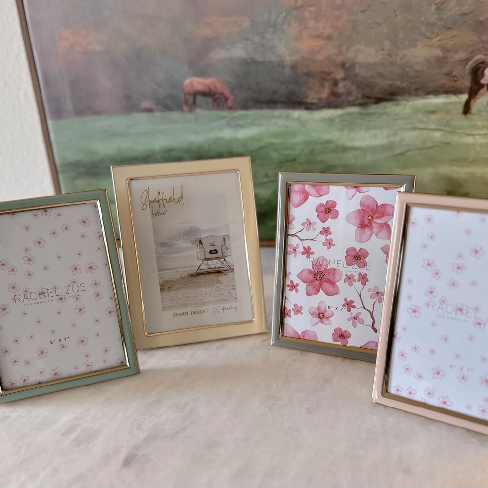 Rachel Zoe and Heffield Home 5x7 Picture Frame Set